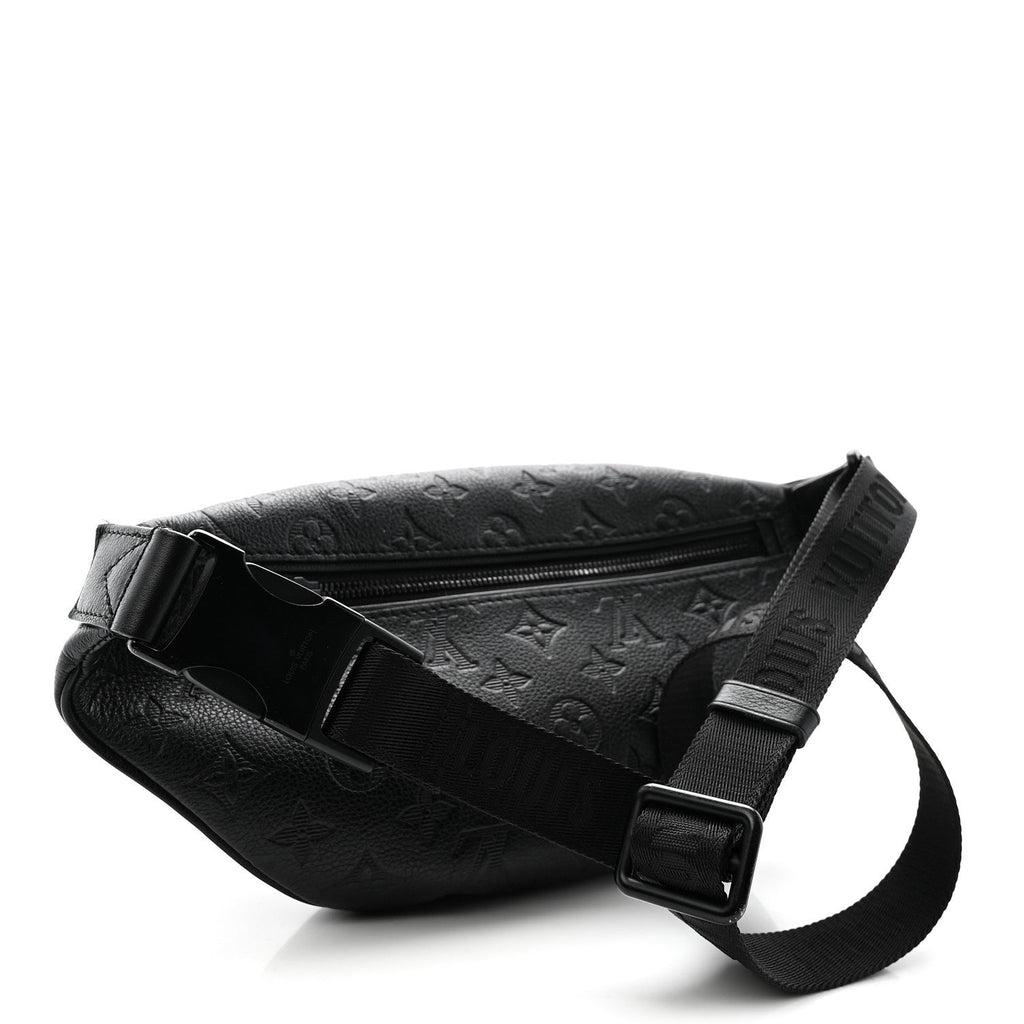 Calfskin Monogram Shadow Discovery Bumbag Black