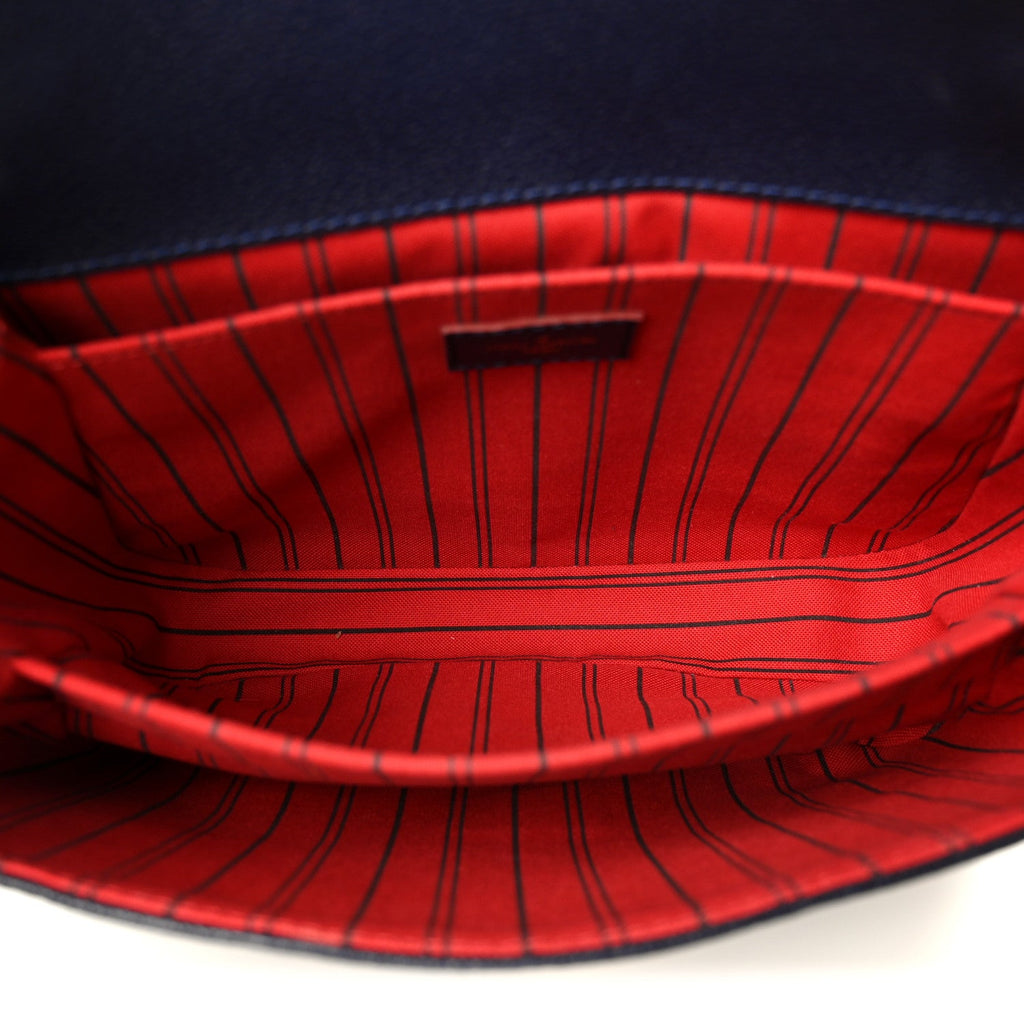 Empreinte Pochette Metis Marine Rouge
