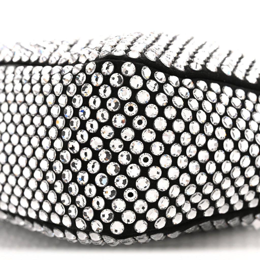 Satin Crystal Mini Re-Edition 2000 Bag Cristal