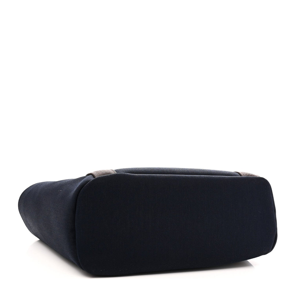 Canvas The Grooming Bag Bleu Navy Feu