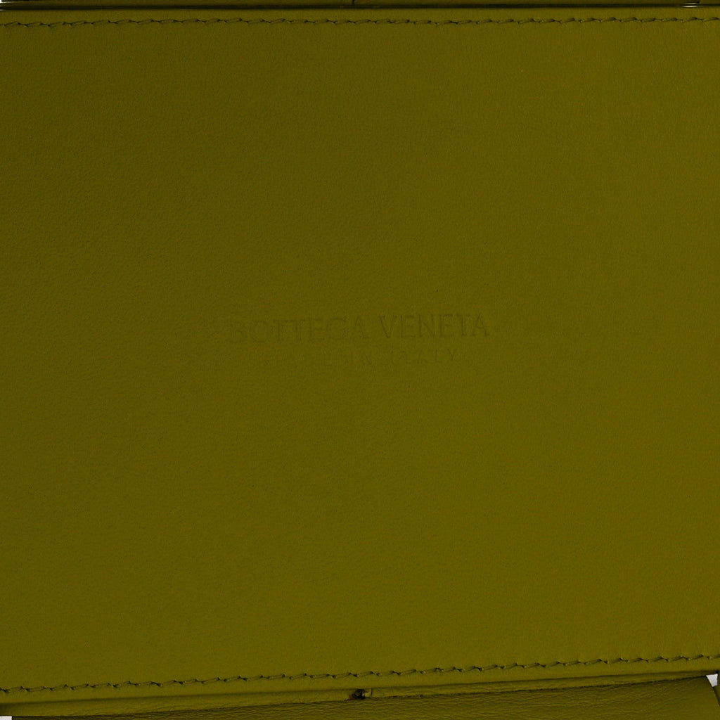 Nappa Maxi Intrecciato Medium Arco Tote Fondant Kiwi