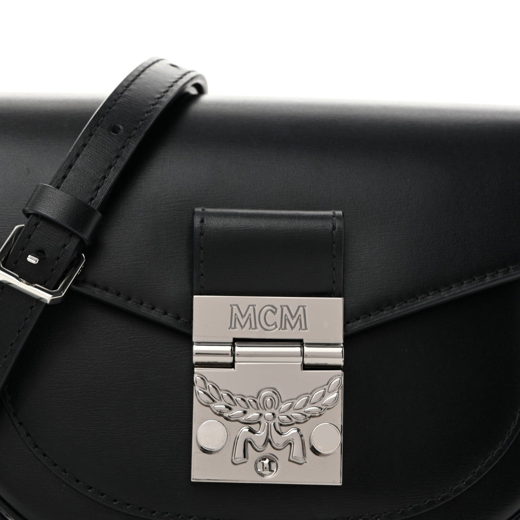 Calfskin Mini Patricia Belt Bag Black