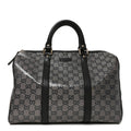 Crystal Monogram Medium Joy Boston Black
