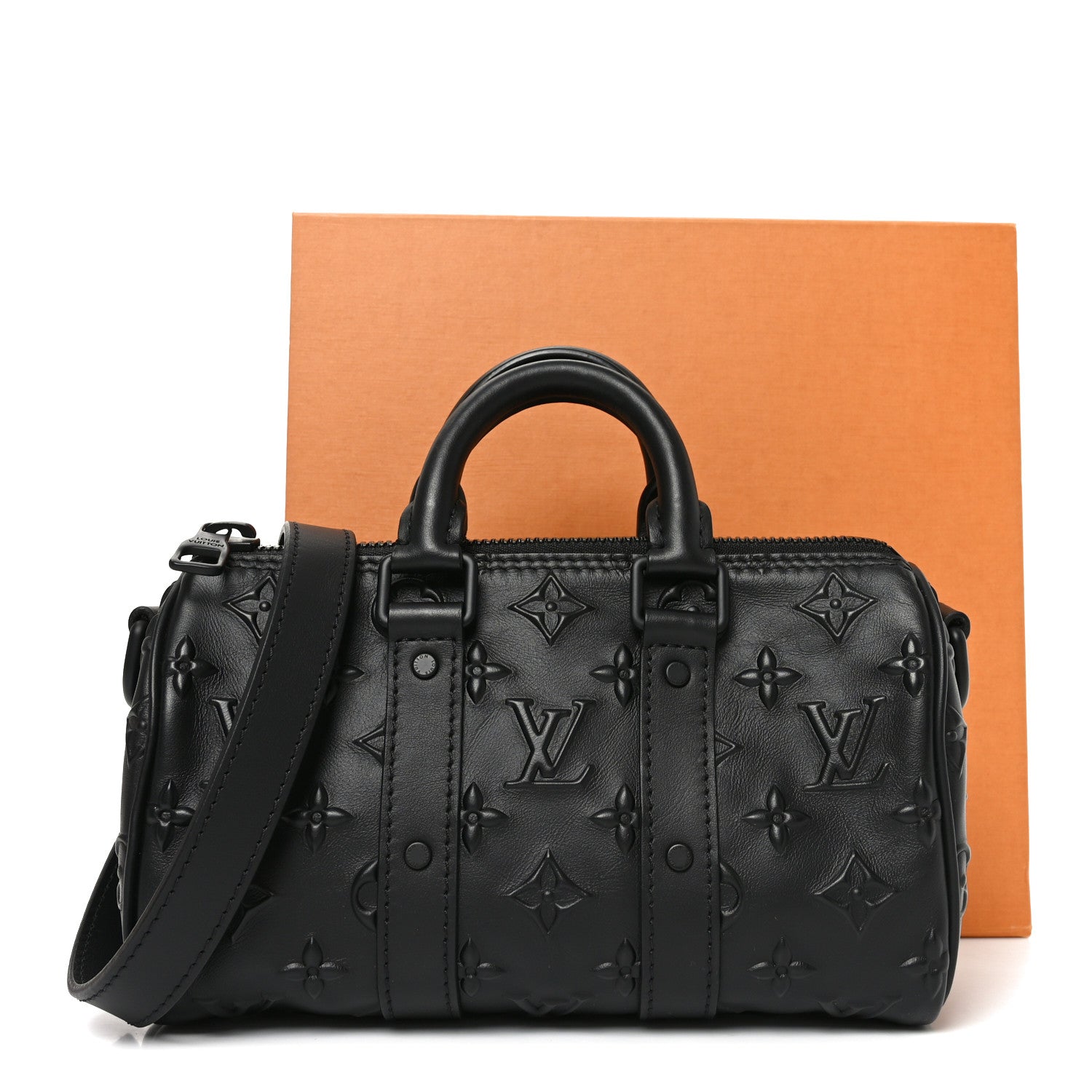 Monogram Seal Keepall XS Black