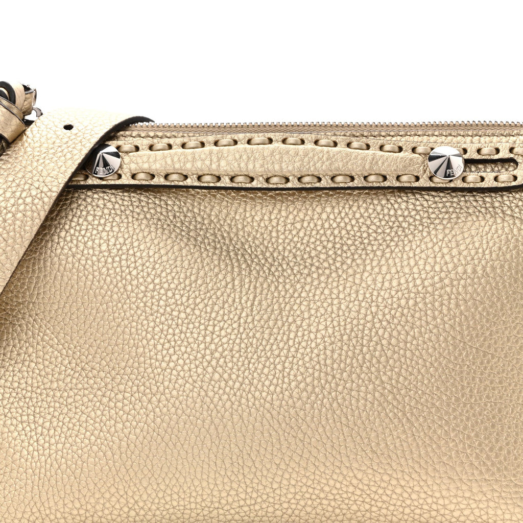 Cuoio Romano Selleria Medium By The Way Boston Bag Gold