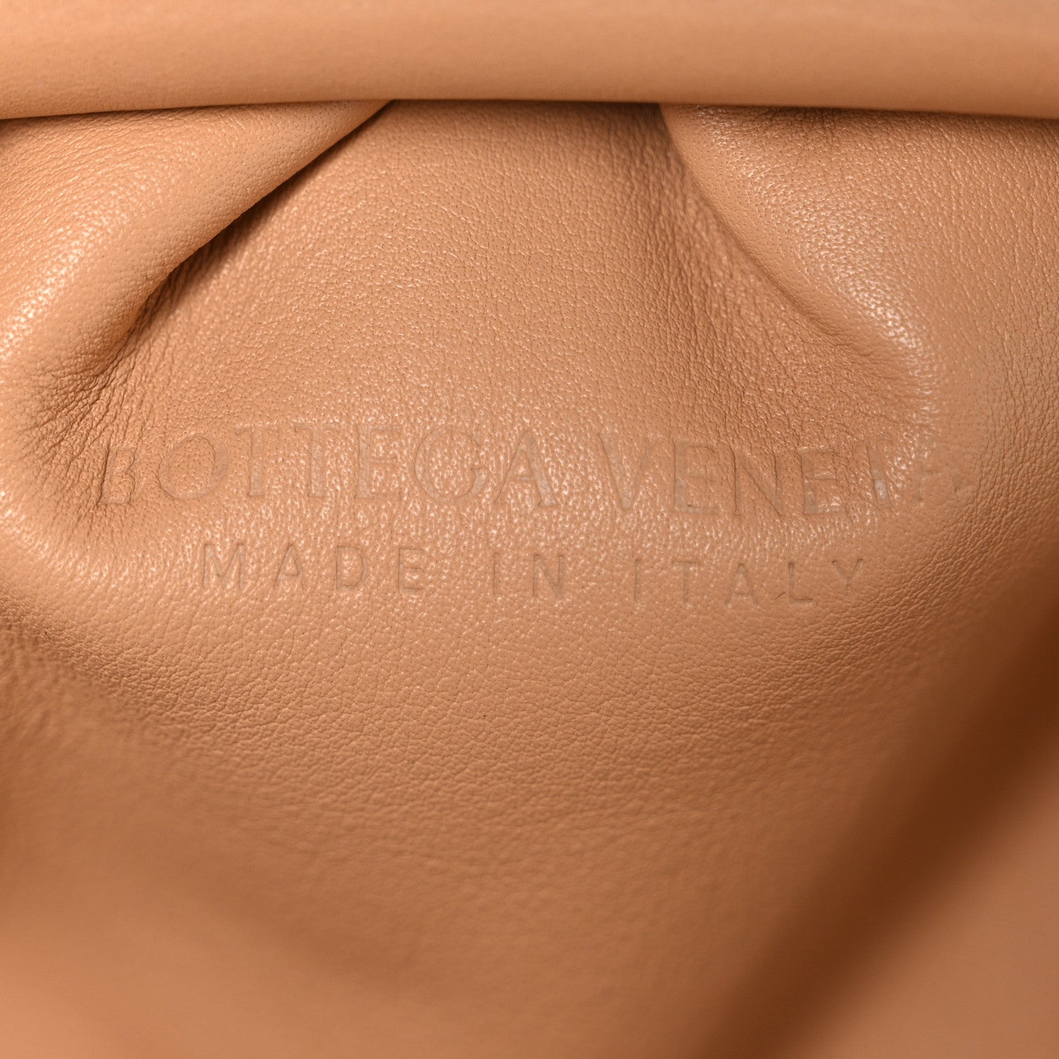 Calfskin Teen Pouch Almond
