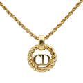 Christian Dior CD Logo Necklace