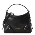 Tumbled Calfskin Nano Voyou Bag Black