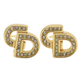 Christian Dior CD logo Earrings
