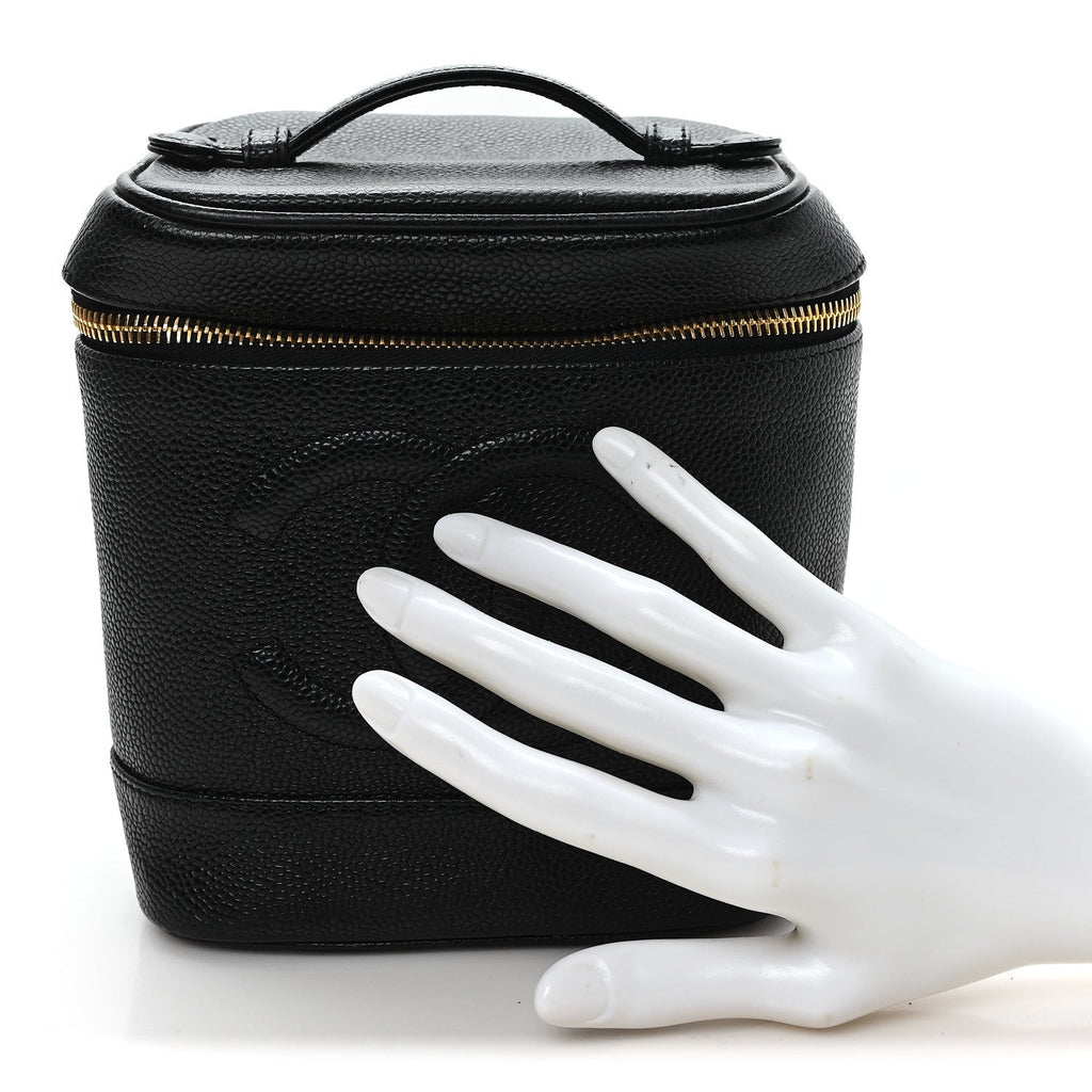Caviar Vanity Cosmetic Case Black