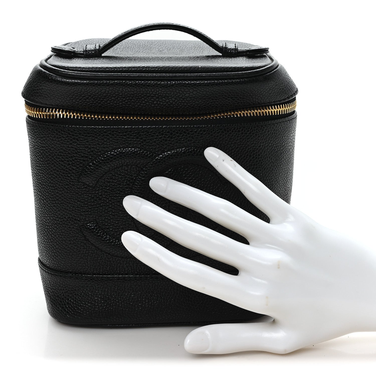 Caviar Vanity Cosmetic Case Black