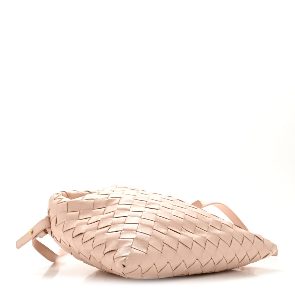 Calfskin Intrecciato Mini Hop Lotus