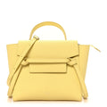 Grained Calfskin Nano Belt Bag Citrus