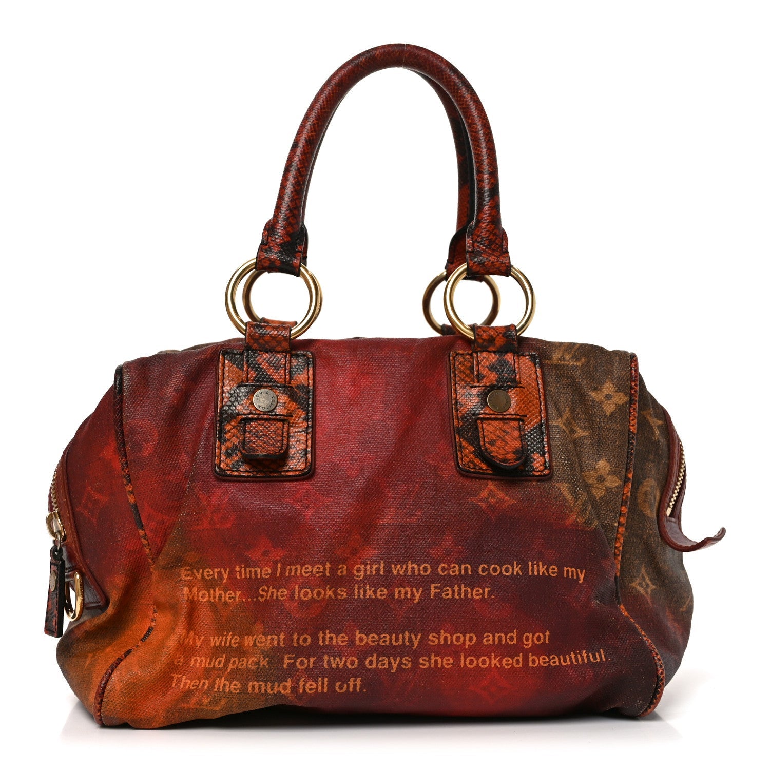 Monogram Karung Mancrazy Jokes Bag