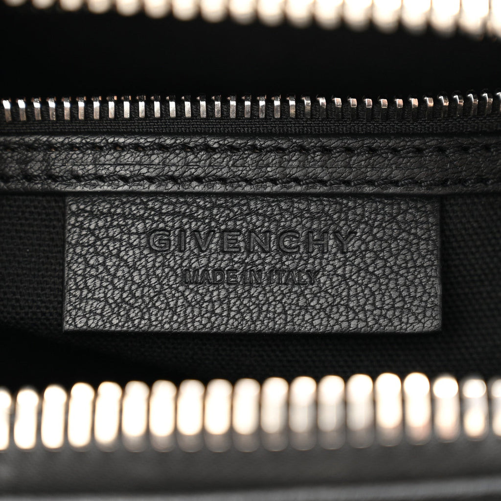 Sugar Goatskin Small Antigona Black