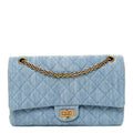 Denim Quilted 2.55 Reissue 226 Flap Light Blue
