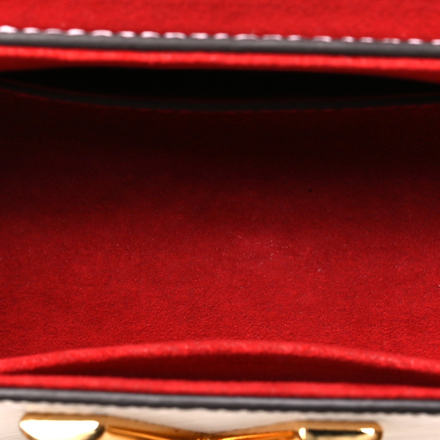 Epi Twist Shoulder Bag MM Coquelicot Hot Pink White