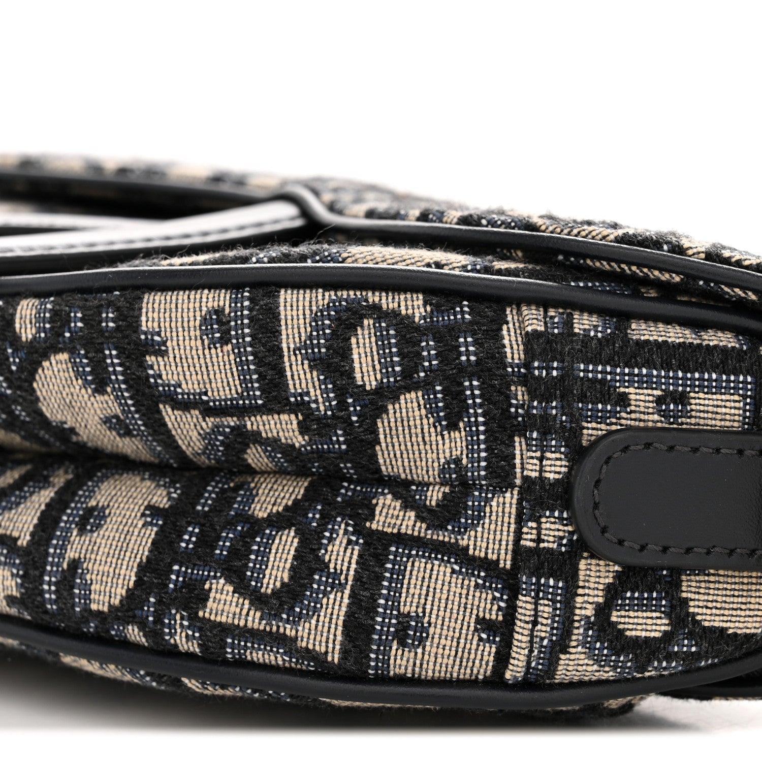 Oblique Mini Saddle Bag Blue