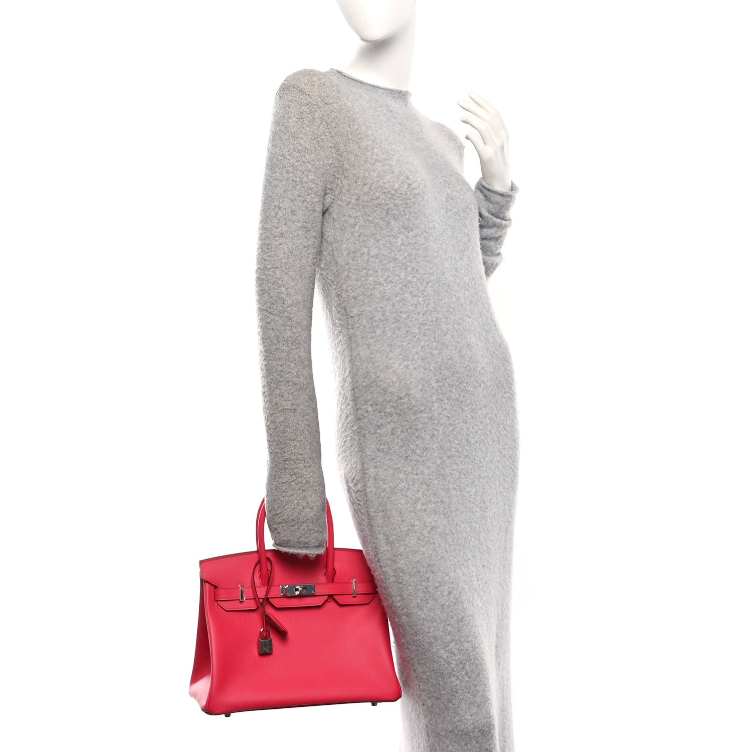 Epsom Birkin 30 Rose Extreme