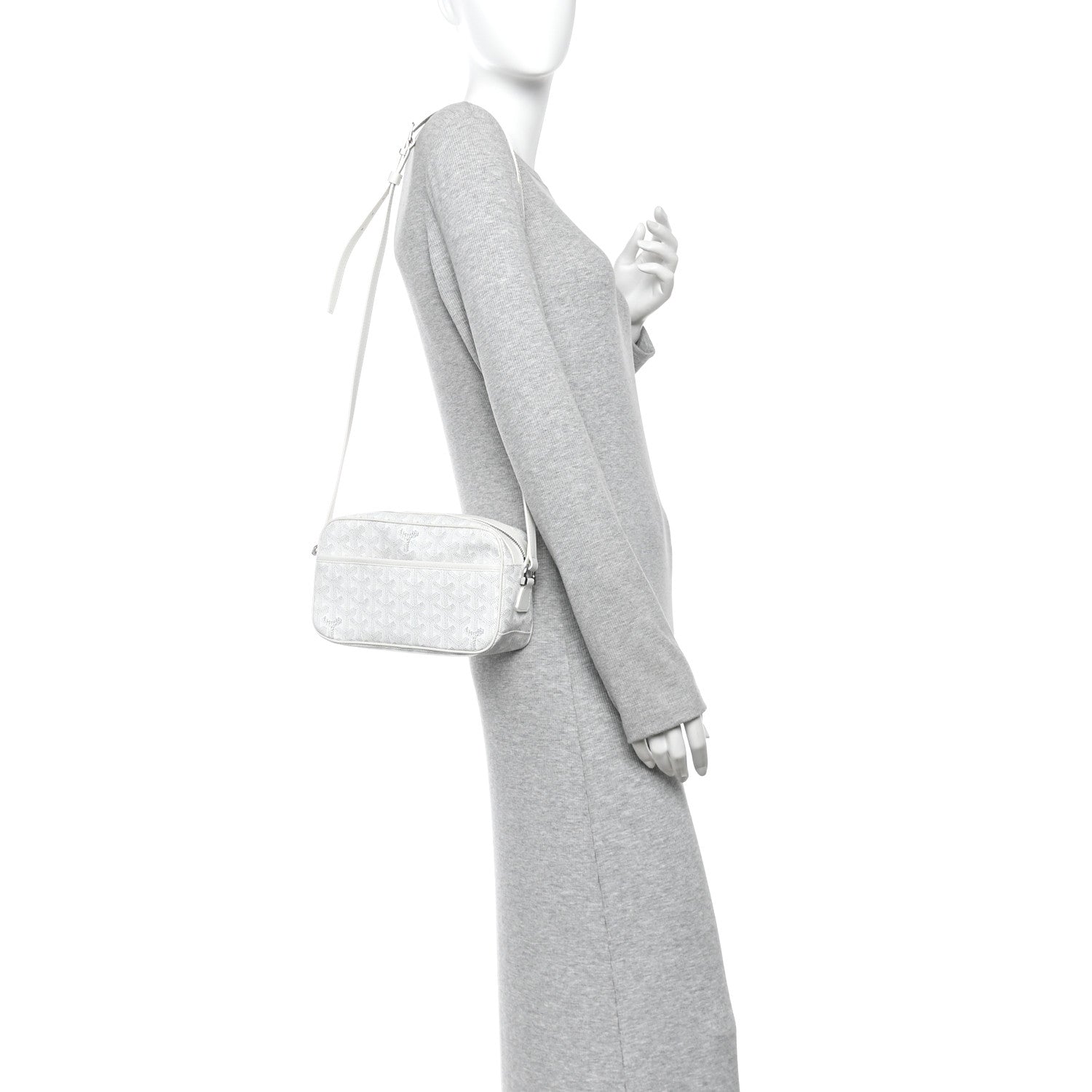 Goyardine Sac Cap Vert White