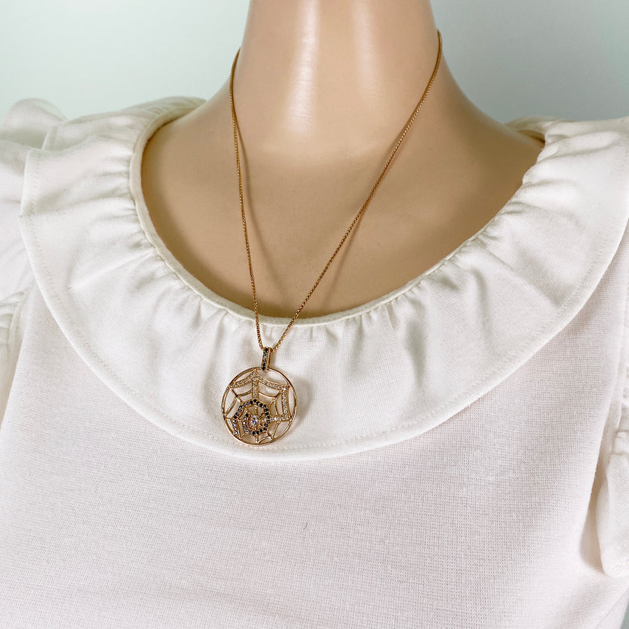 Necklace Rose gold Diamond