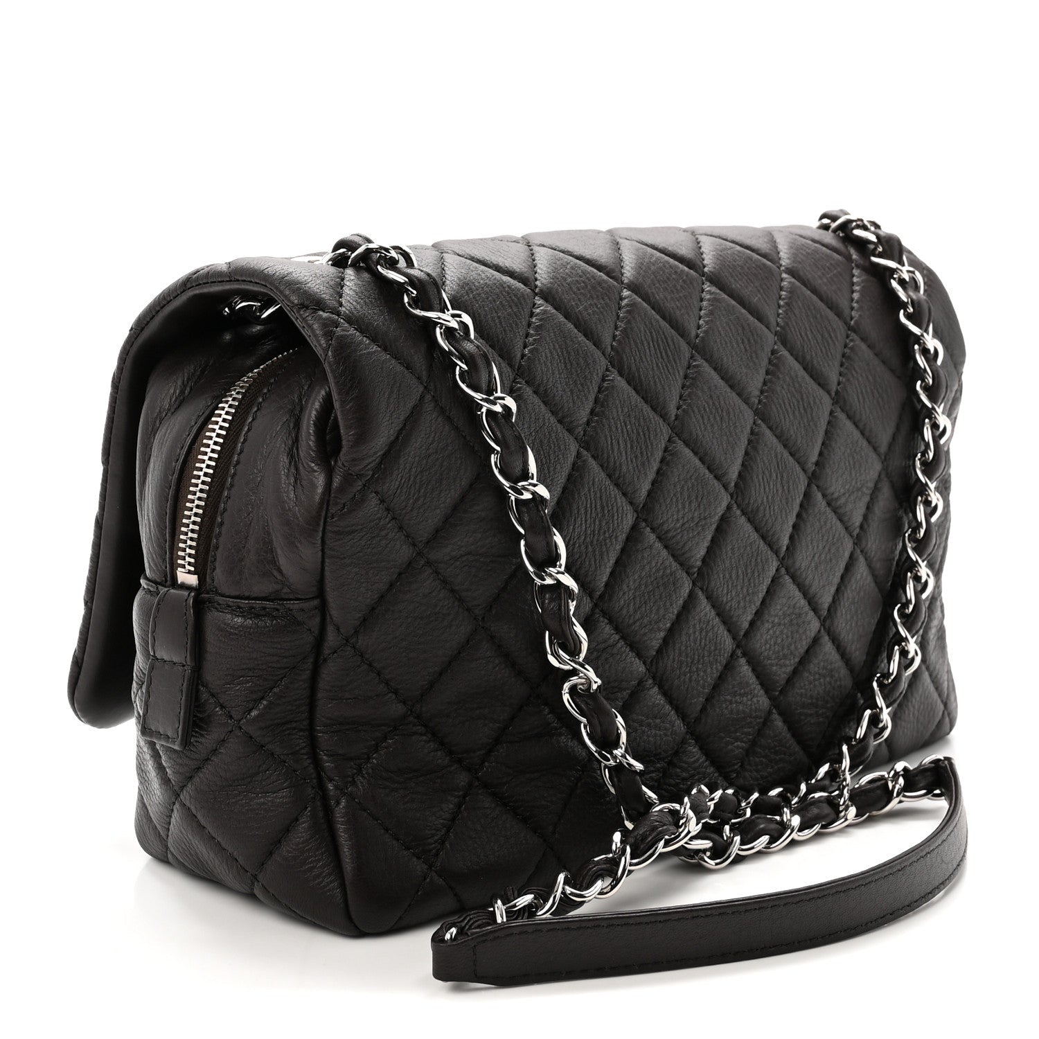 Deerskin Quilted Casual Journey Flap Brown