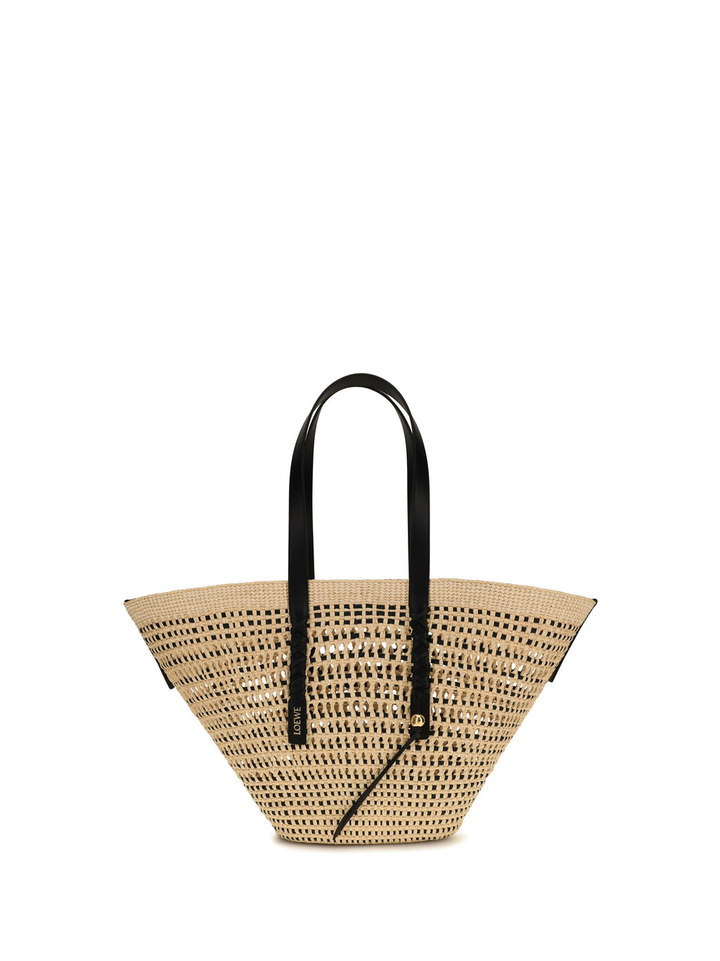 Loewe Women Large Braid Shoulder Bag Loewe X Paula’S Ibiza