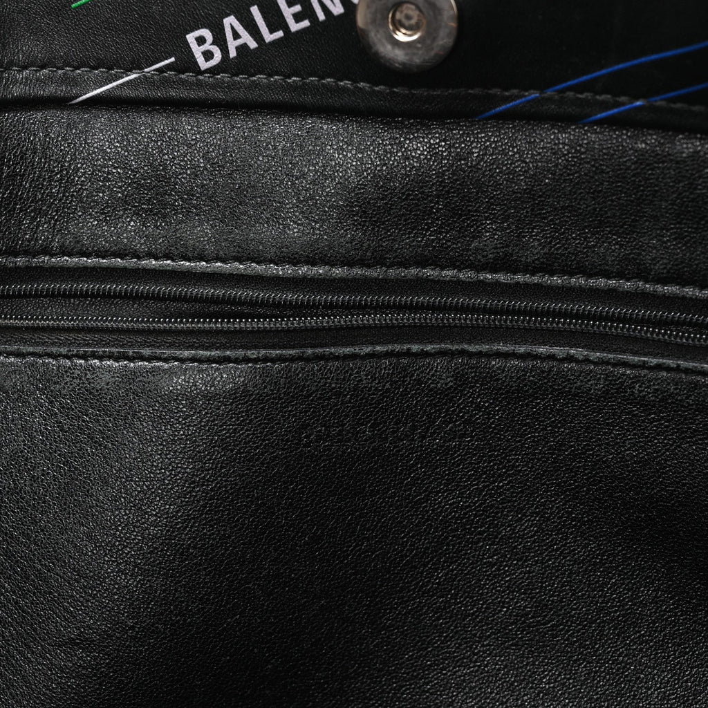 Agneau Logo Print Market XL Shopper Black Black