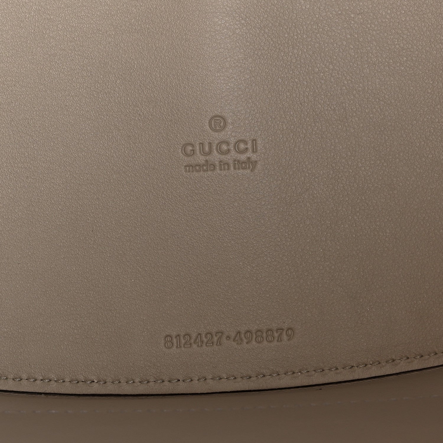 Mirror Effect GG Monogram Appia Calfskin Web Double Buckle Backpack Silver
