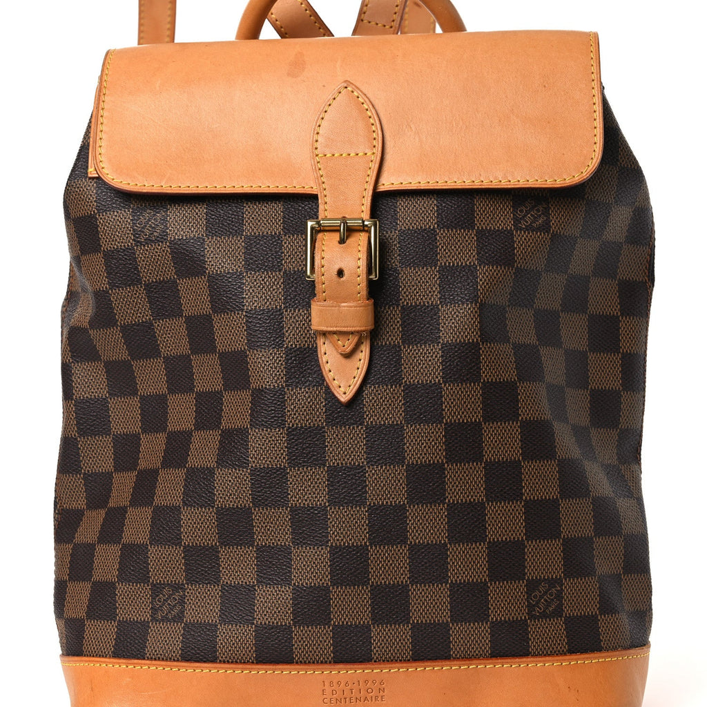 Damier Ebene Soho Centenaire Backpack