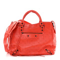 Agneau Perforated Classic Hardware Velo Rouge Grenade