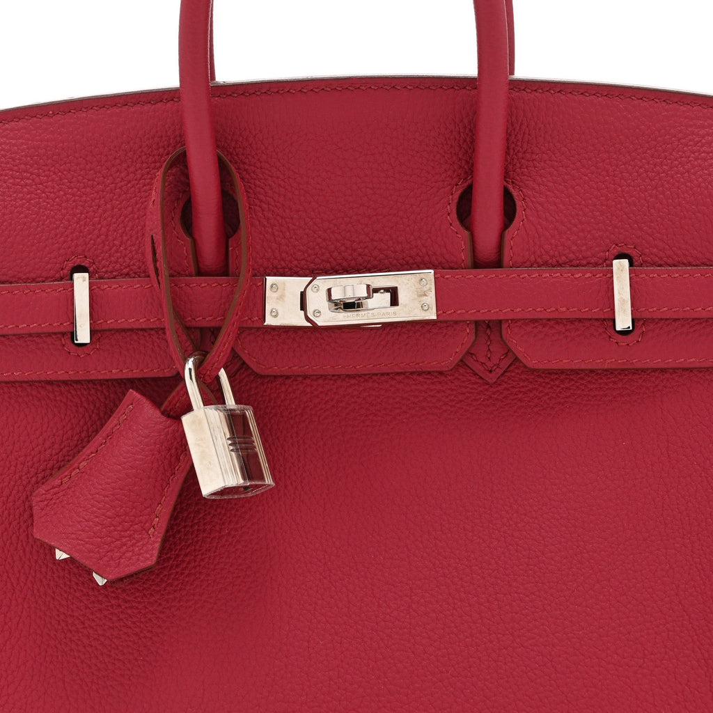Togo Birkin 25 Rouge Grenat
