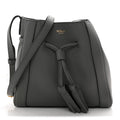 Heavy Grain Calfskin Mini Millie Charcoal