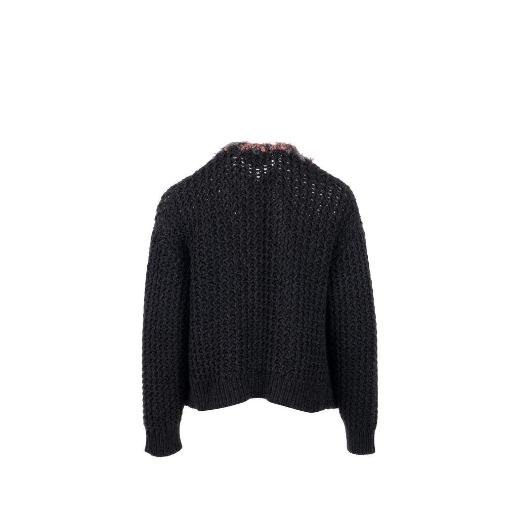 Chanel Size 40 Cardigan cashmere Grey/ Multicolour