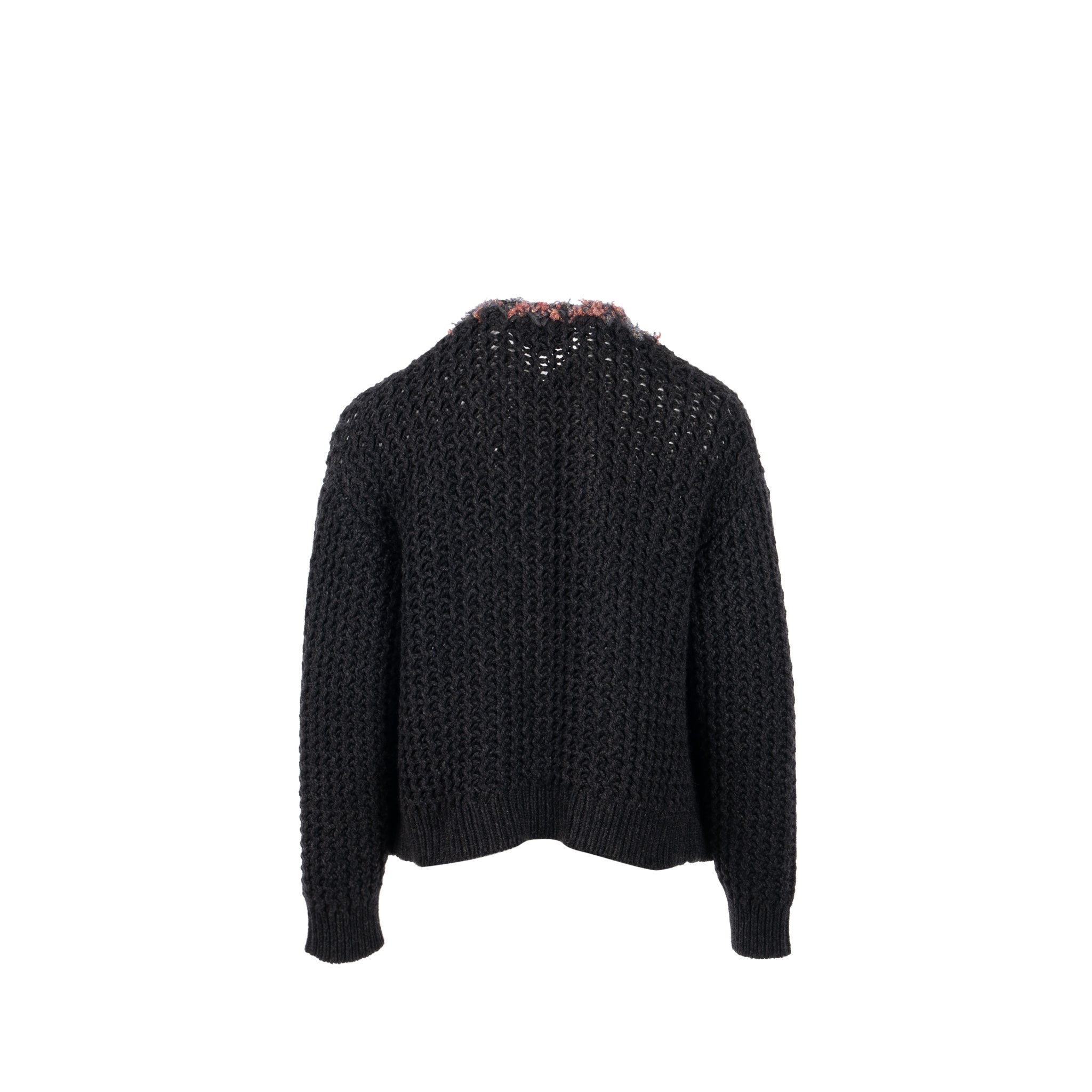 Chanel Size 40 Cardigan cashmere Grey/ Multicolour