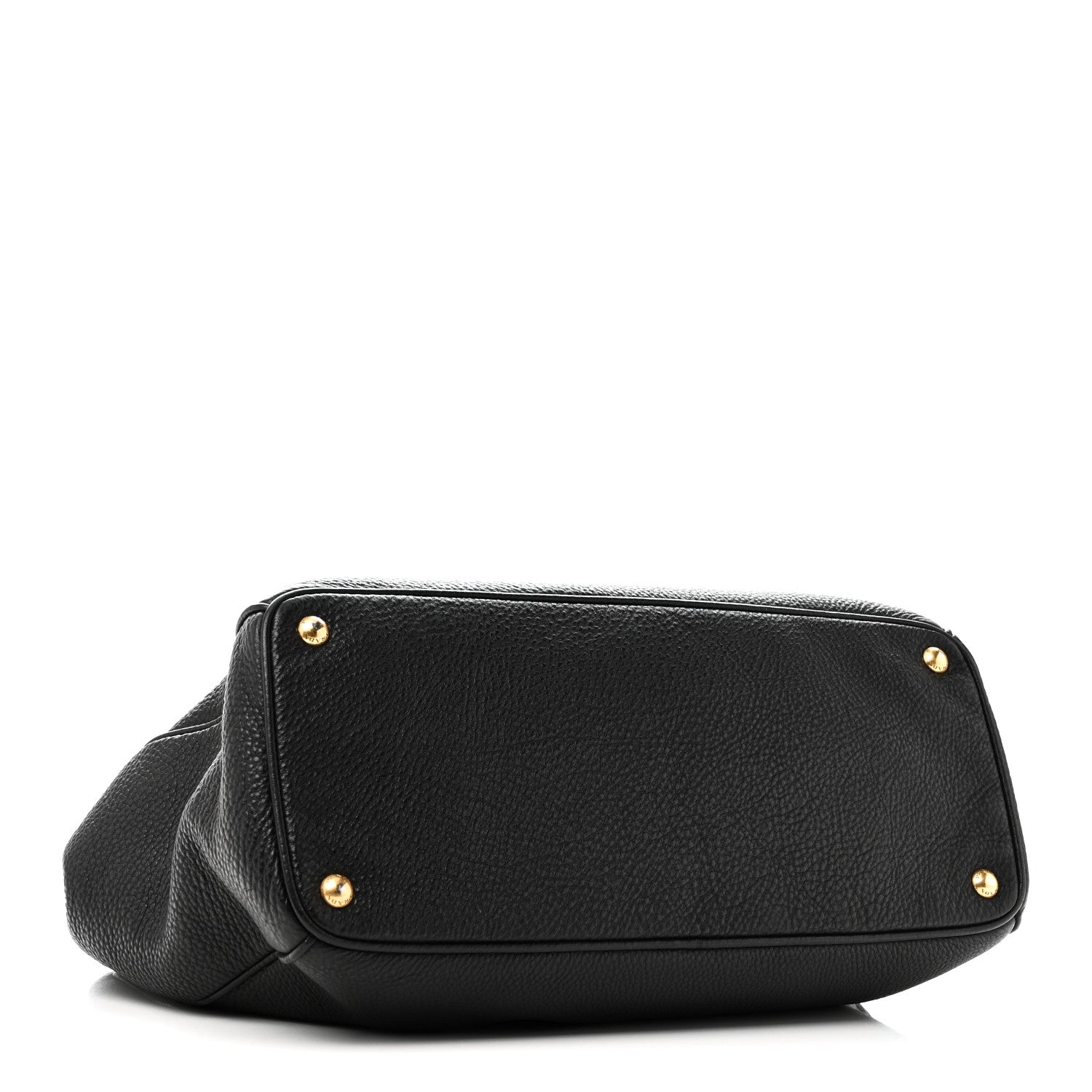 Vitello Daino Tote Black