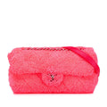 Chanel Matelasse Coco Mark Pile Leather Shoulder Bag