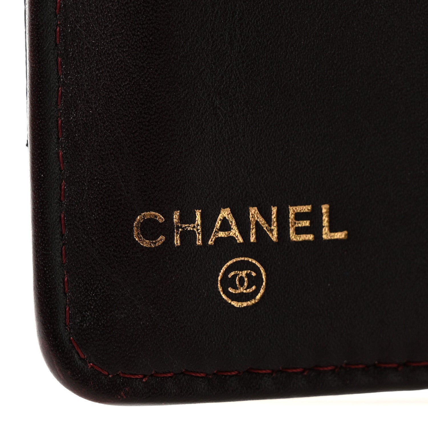 Caviar Quilted Yen Wallet Black