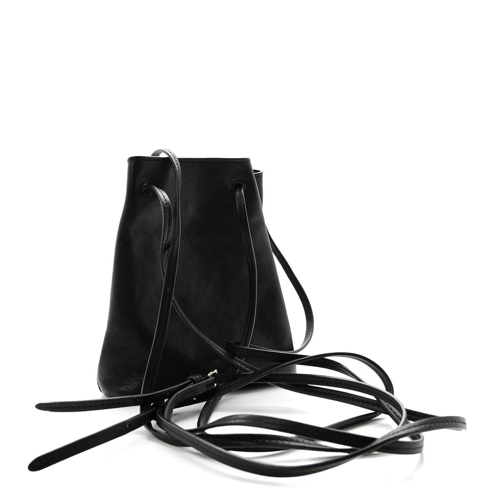 Nappa Mini Bag Black