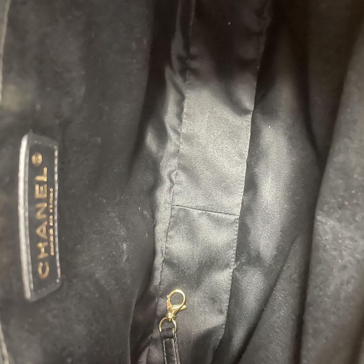 Chanel Grand Shopping Tote (GST) Caviar Black 2014