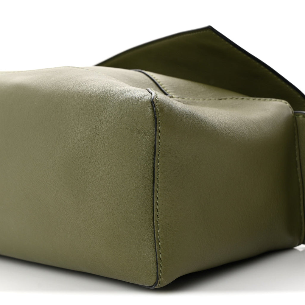 Calfskin Puzzle Hobo Avocado