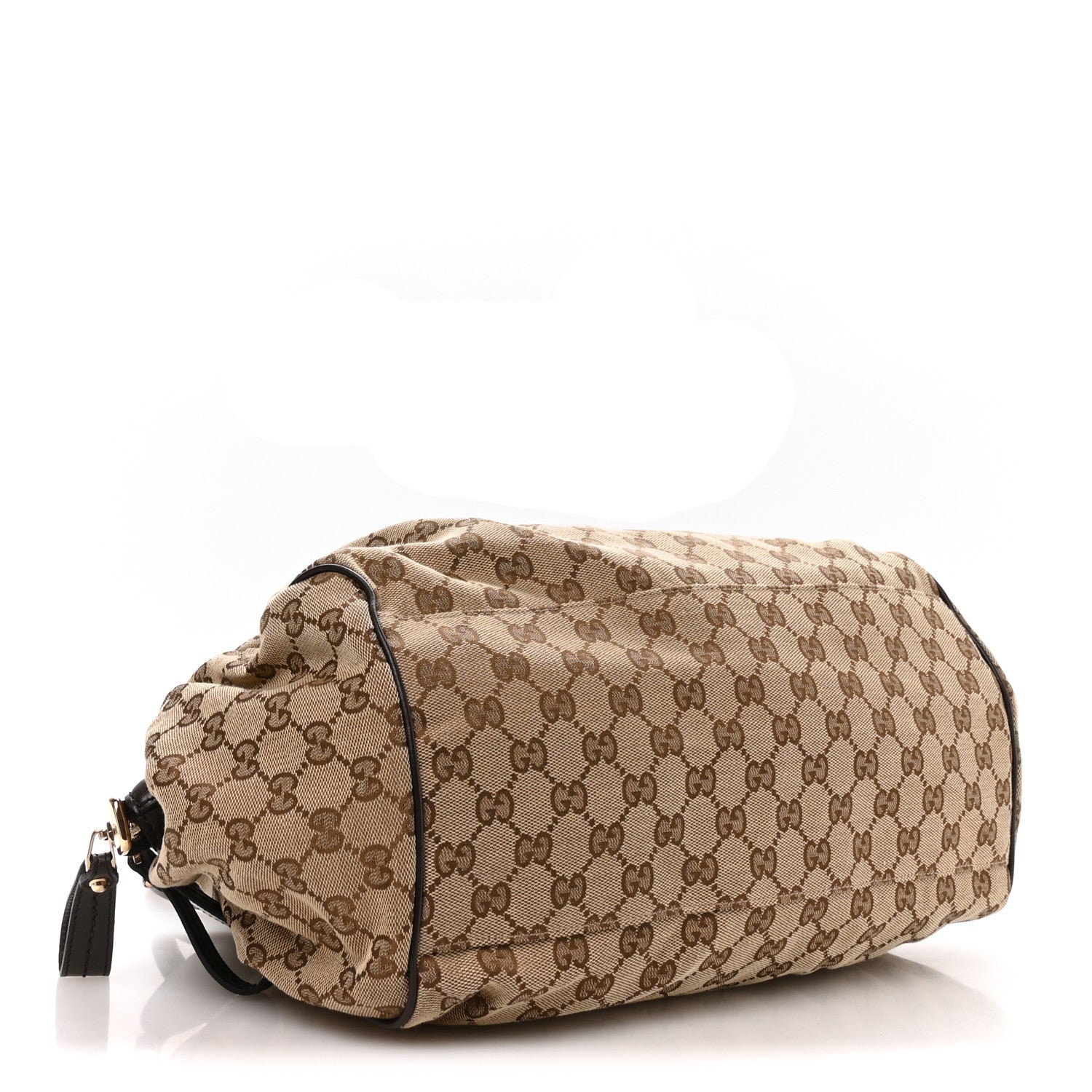 Monogram Medium Sukey Boston Bag Brown