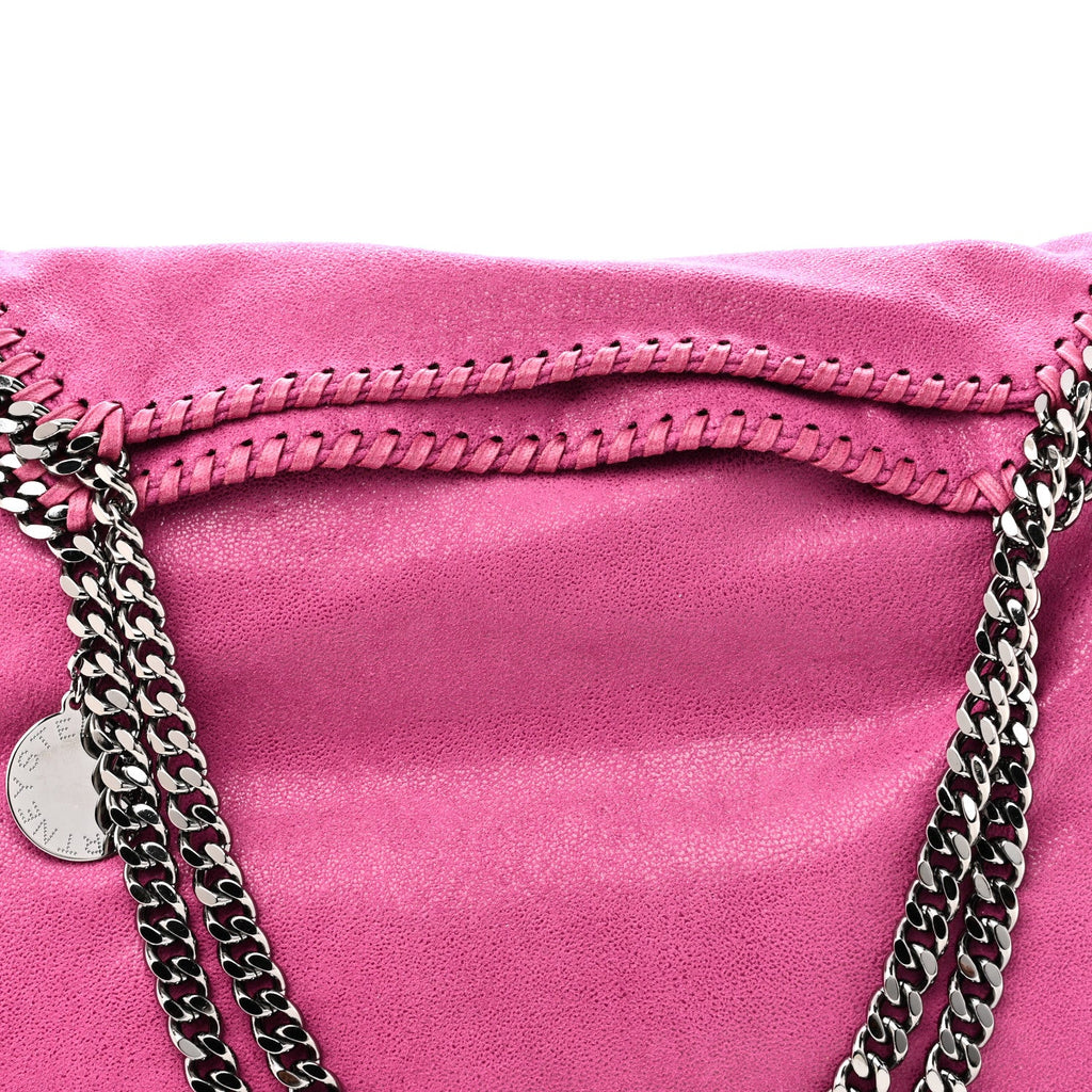 Shaggy Deer Small Falabella Tote Pink