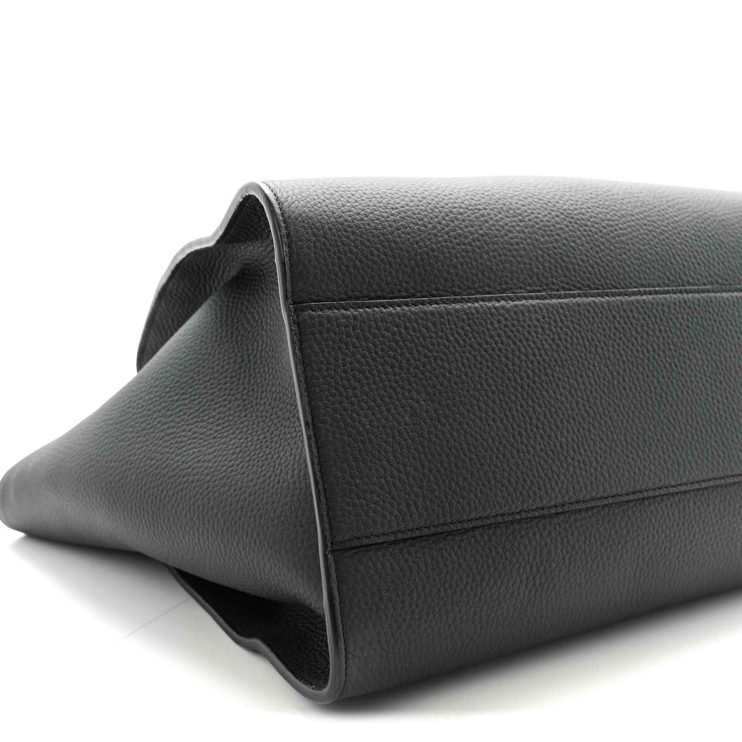 Matte Grained Calfskin Marlo 17 Dark Pine