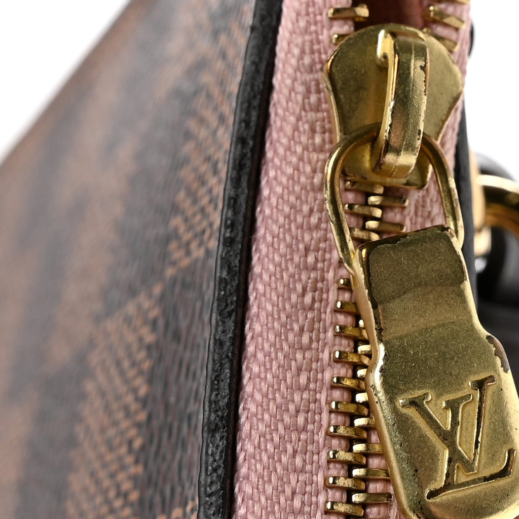 Damier Ebene Neverfull MM GM Pochette Rose Ballerine
