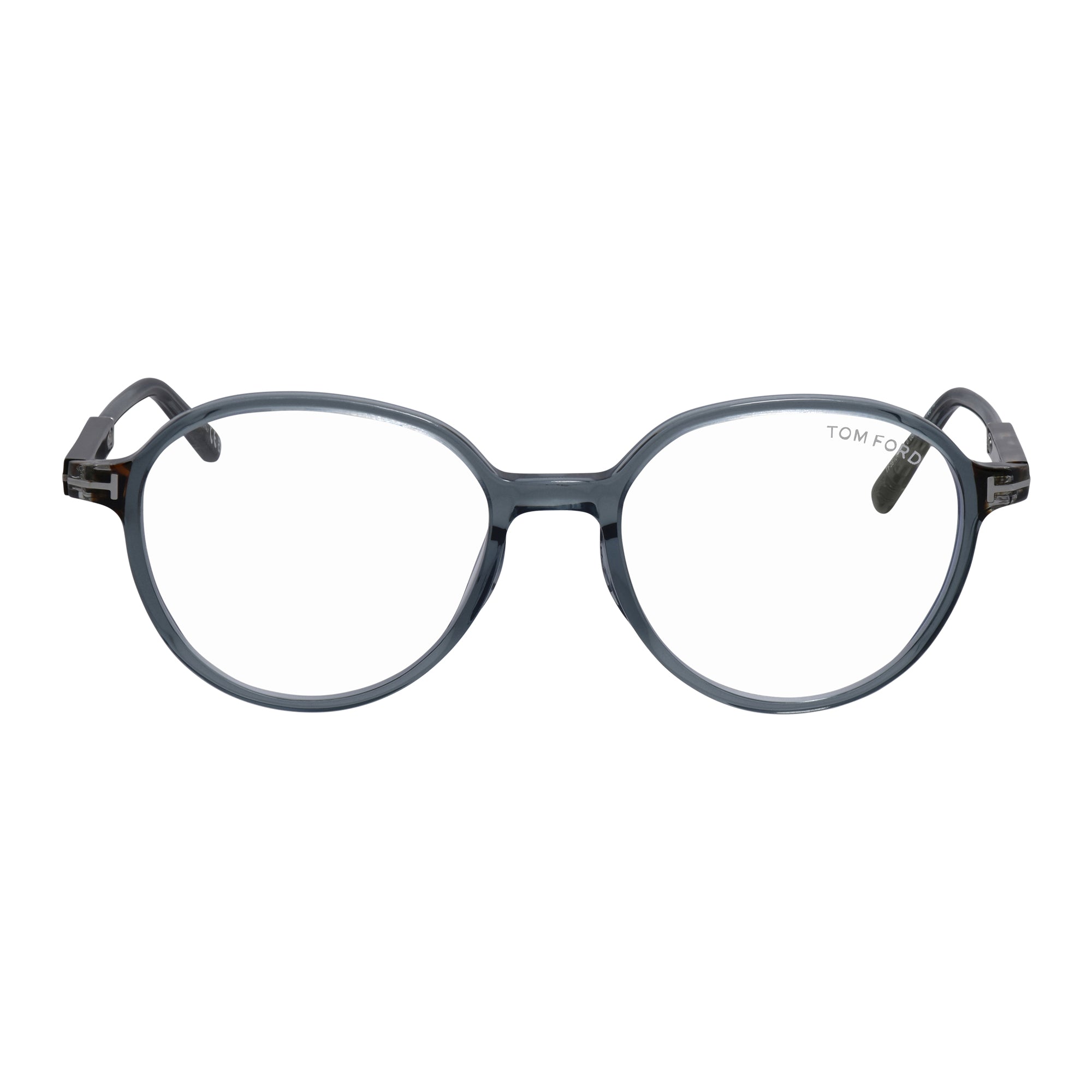 FT 5910-B 084 52mm Womens Round Eyeglasses