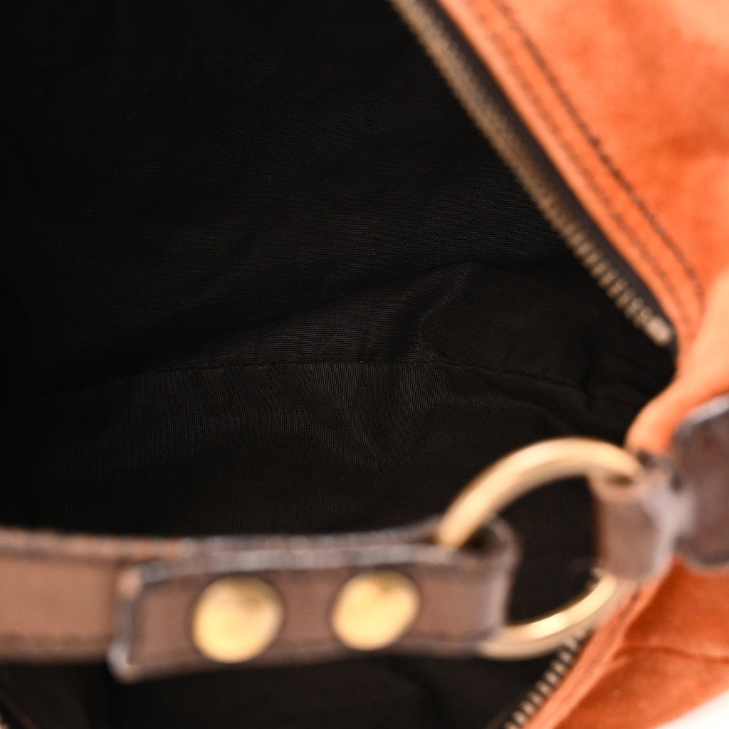 Suede Mini Bag Orange