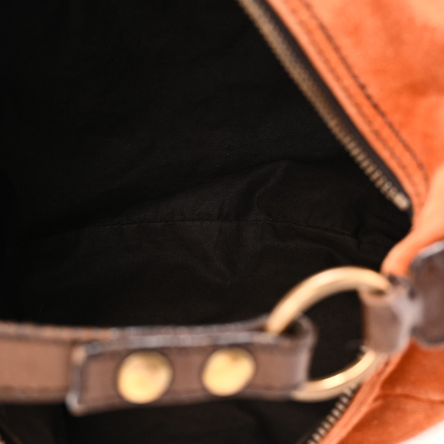 Suede Mini Bag Orange