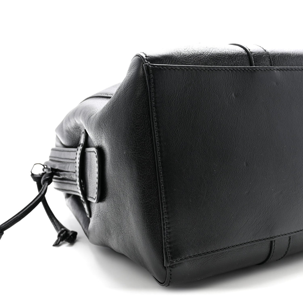 Piuma Lux Energy Monochrome Tonal GG Medium Tote Bag Black