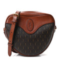 Canvas Smooth Calfskin Le Monogramme Coeur Crossbody Chestnut
